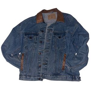 Men’s Vintage Original Arizona Jean Co Denim Jacket Made In USA Size Large.